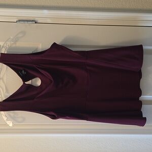 Torrid top, burgundy, 1X
